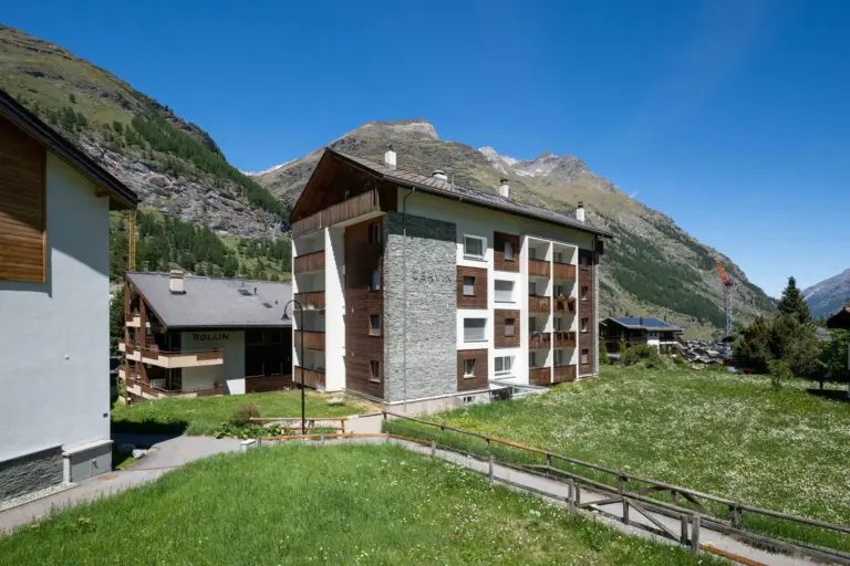 Außenansicht des Apartment Cervin in Zermatt