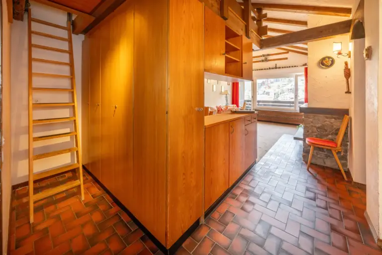 Eingangsbereich und Flur der Ferienwohnung im Haus Zayetta