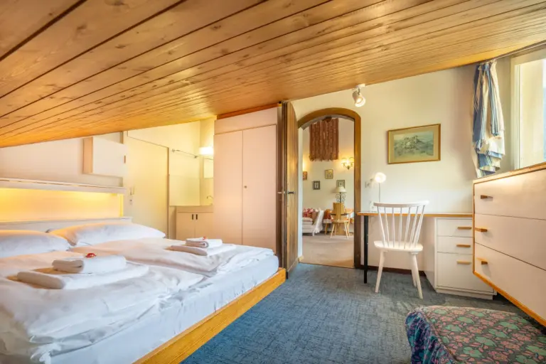 Hauptschlafzimmer der Ferienwohnung im Haus Zayetta
