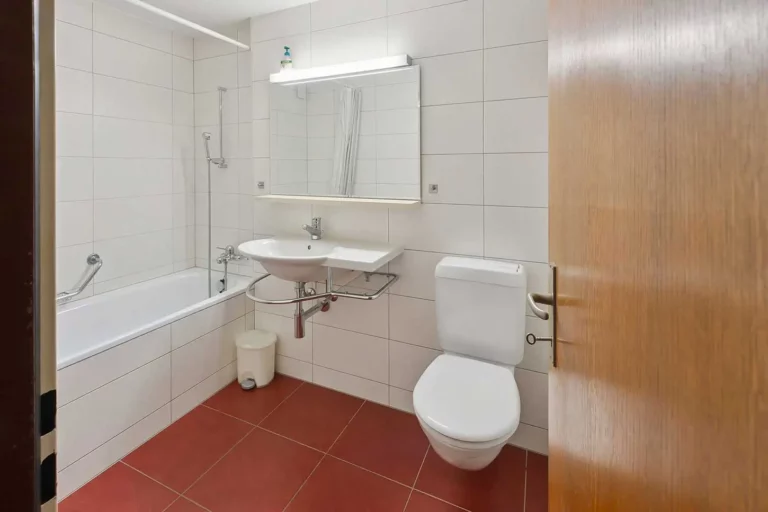 a bathroom with a sink and a bathtub