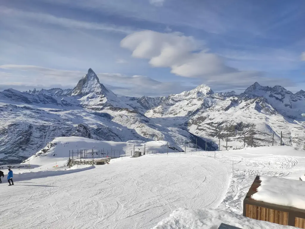 skipiste sunnegga familienurlaub