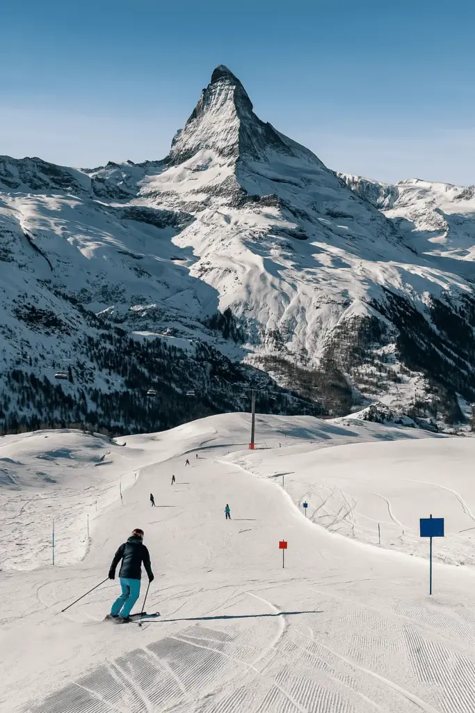 Skipiste Zematt