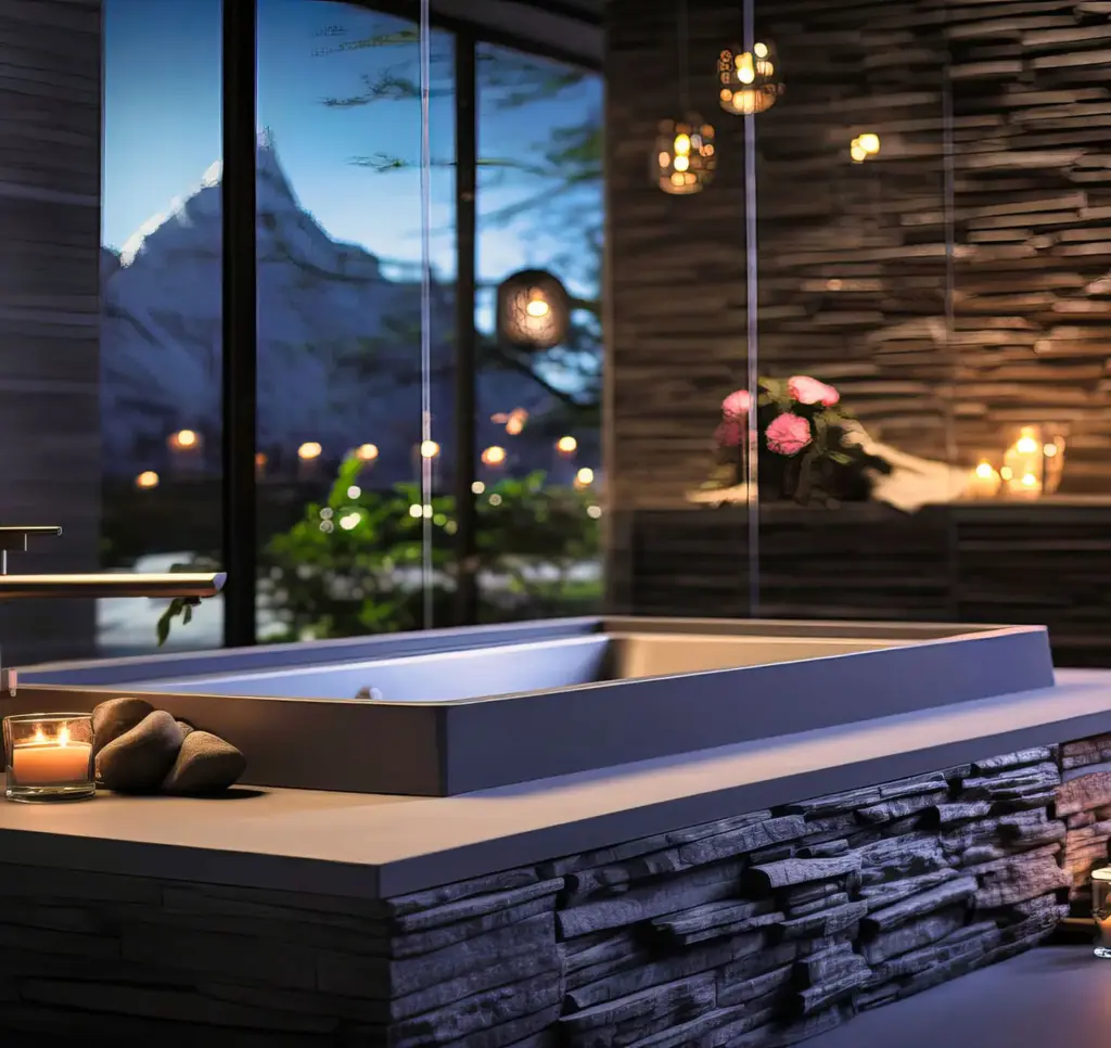 Wellness Zermatt Badewanne
