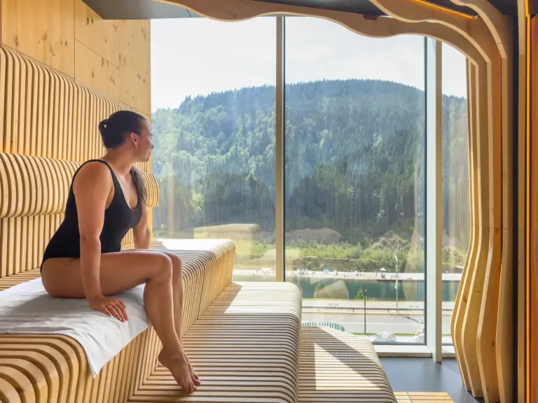 wellness zermatt sauna panoramablick